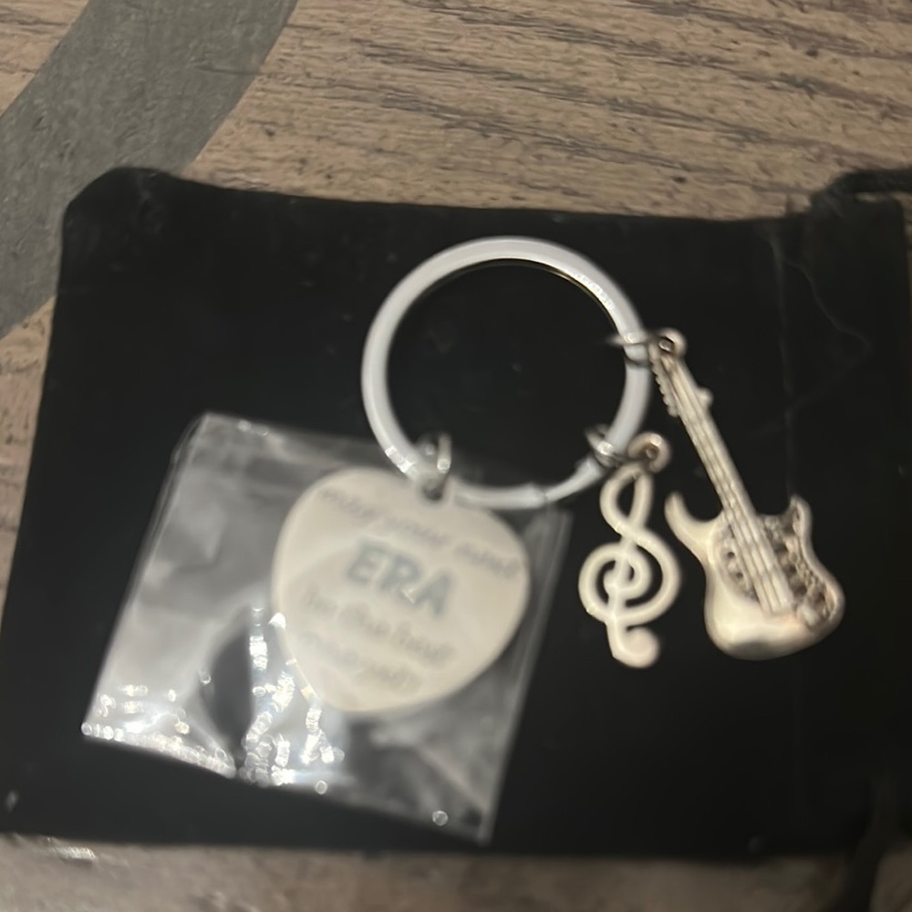 Silver Musical Keychain